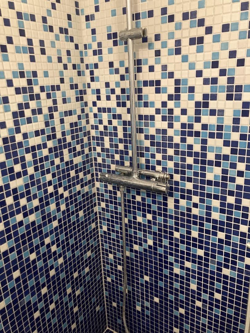 Bad: Mosaikarbeiten Wand