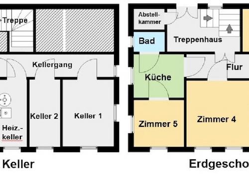 Grundriss KG+EG