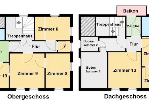 Grundriss OG u DG