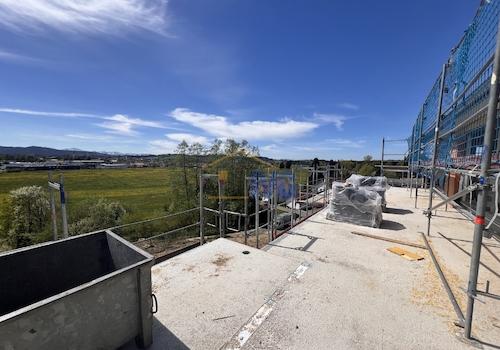 Dachterrasse Blickrichtung Westen