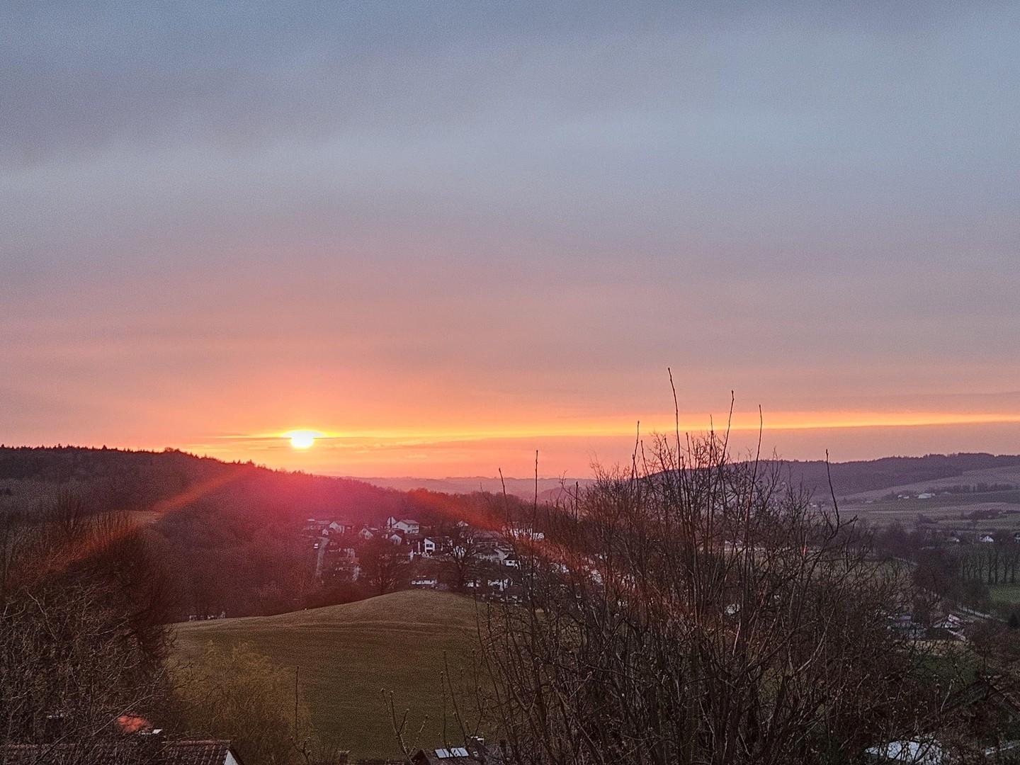 Sonnenaufgang Februar 26