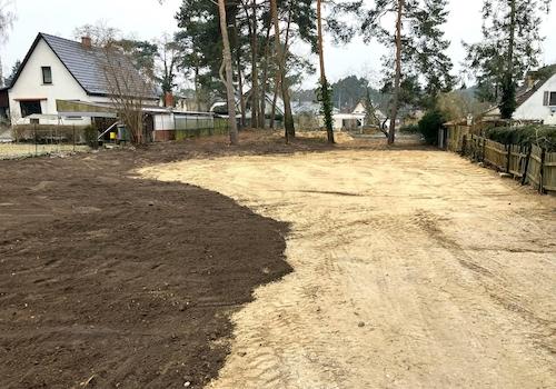 Blick über die Fläche