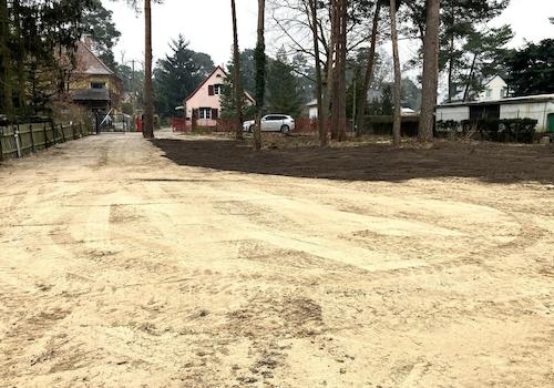 Blick zur Straße