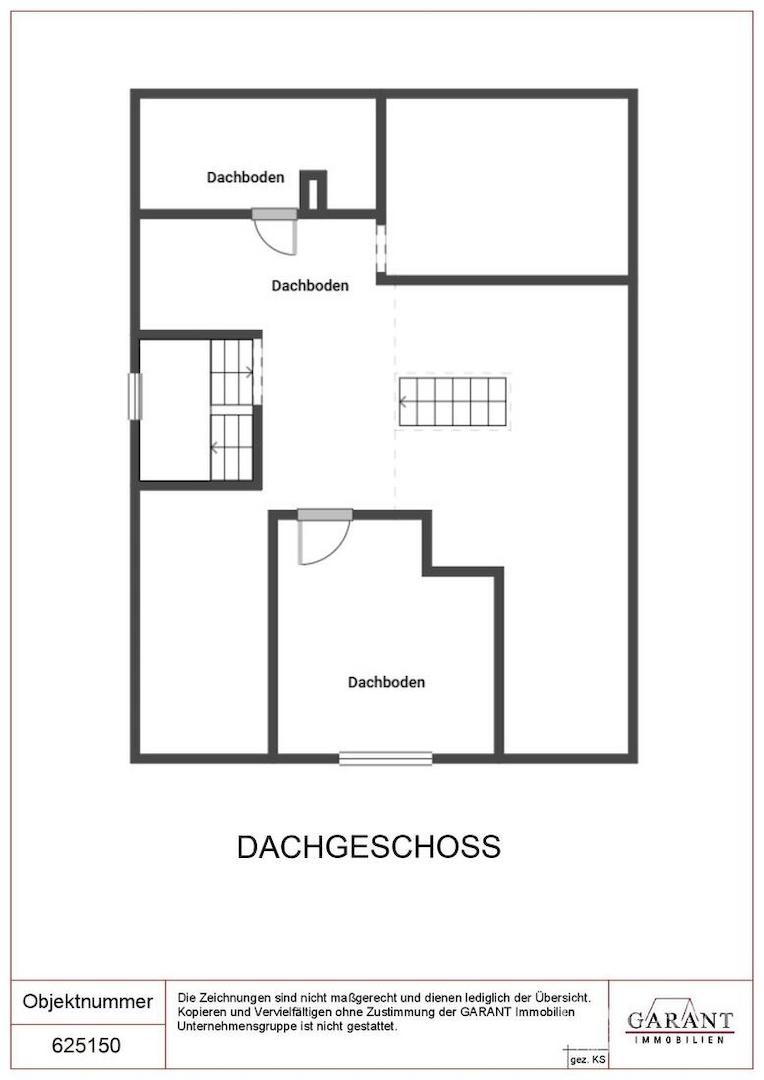 Grundriss Dachgeschoss