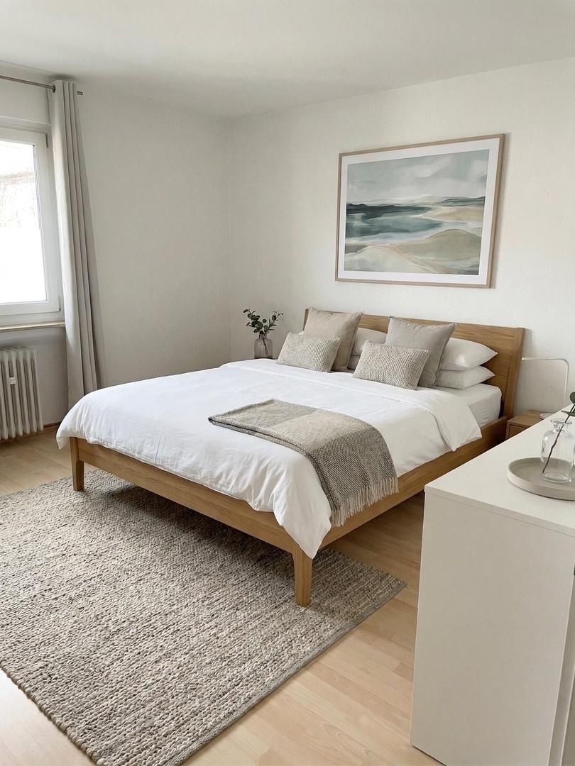 Helles Schlafzimmer