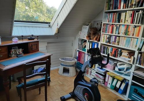 Arbeit/ Bibliothek / Sport