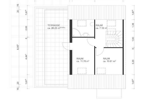 Grundriss Dachgeschoss