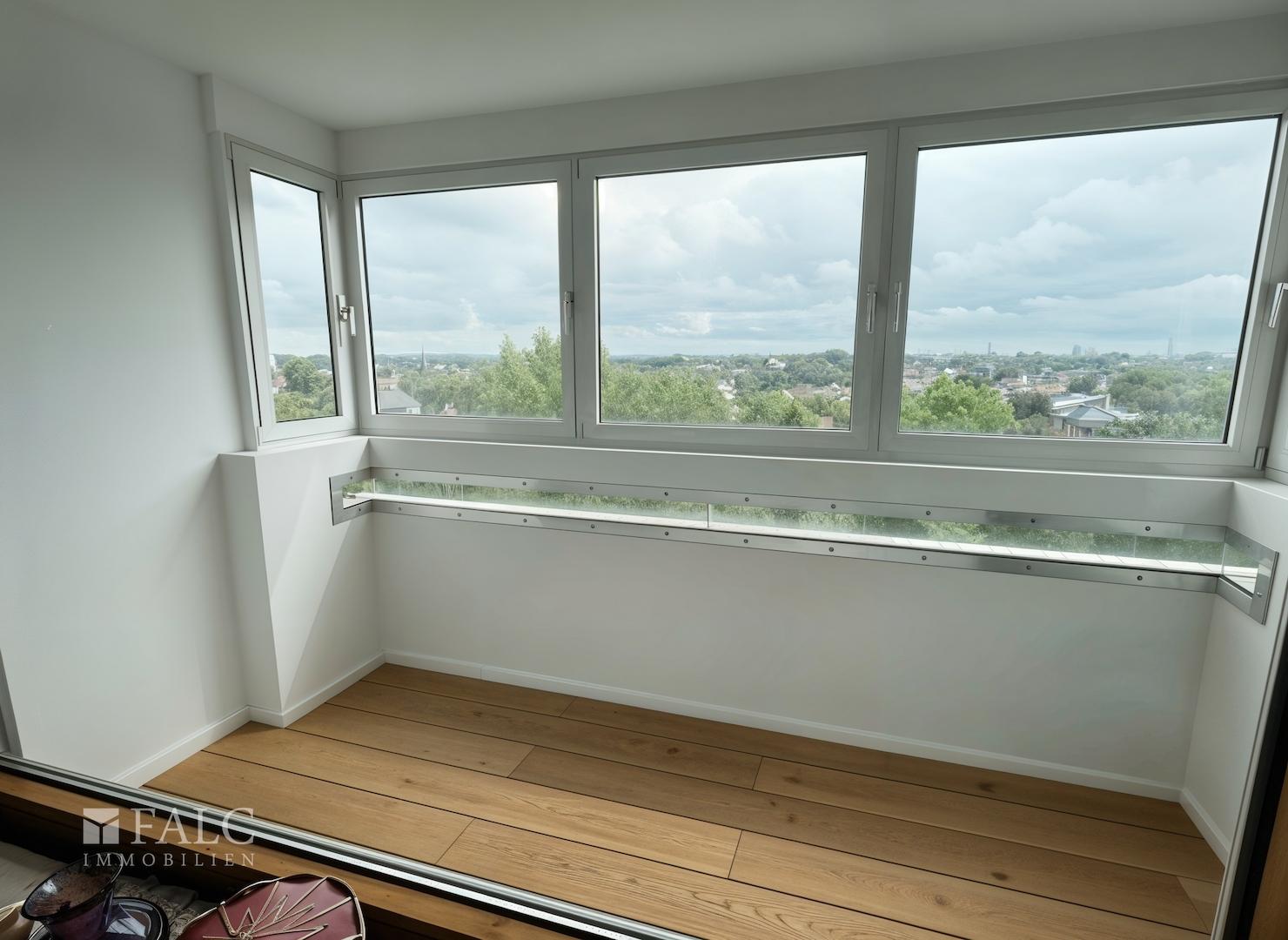 Loggia mit TOP Aussicht