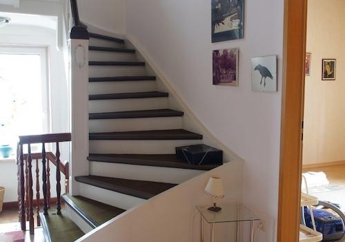 Treppe zum DG