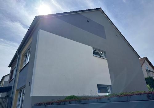 Ansicht vom Parkplatz