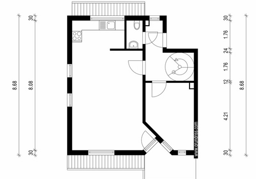 Grundriss unten