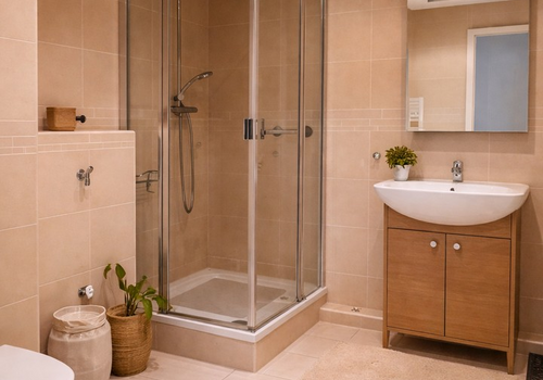 Modernisiertes Badezimmer
