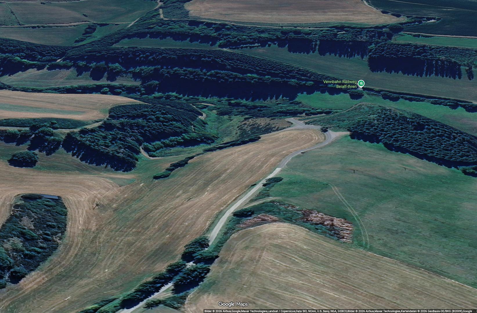 Blick aus der Luft 