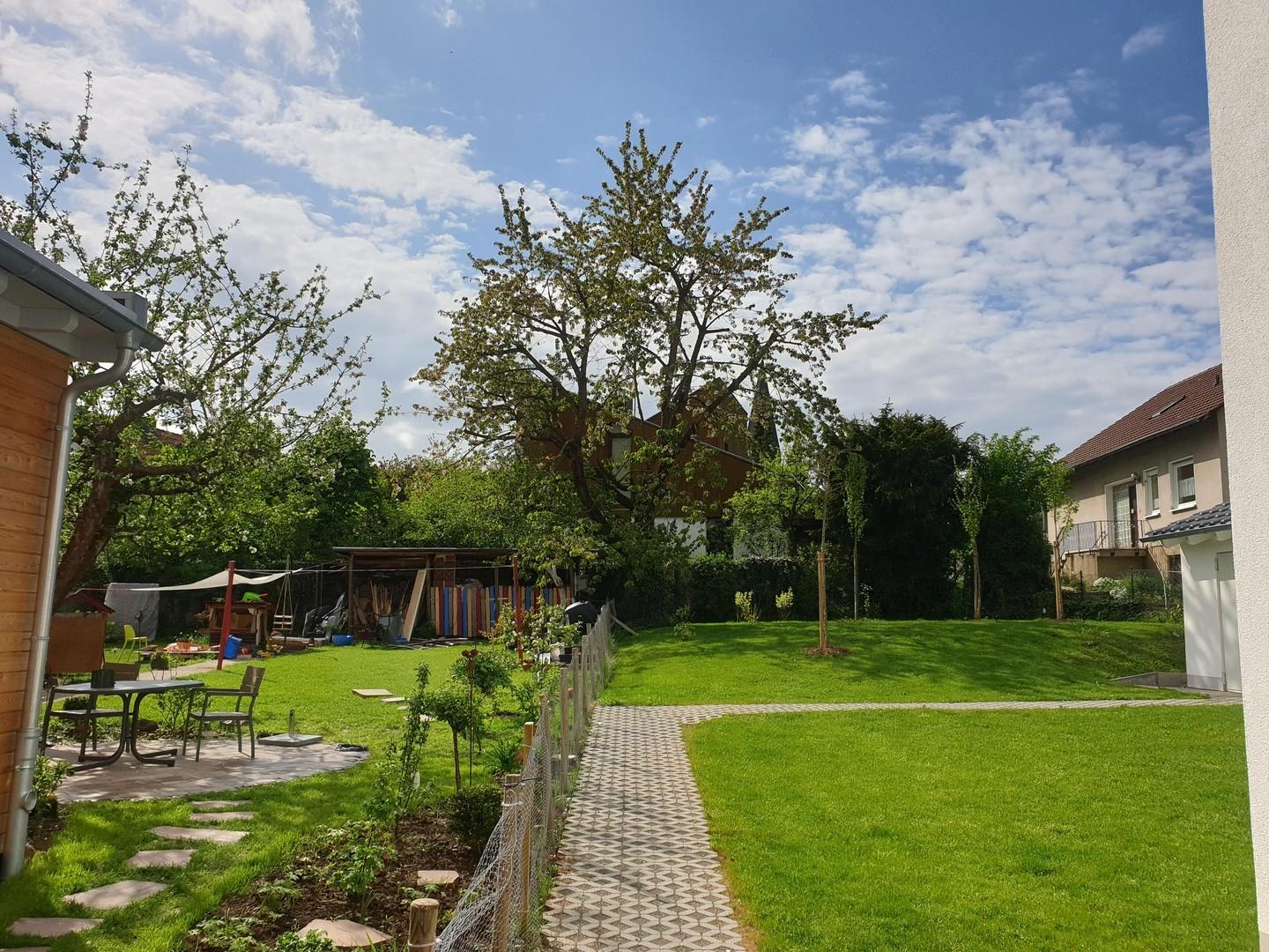 Blick Richtung Garten