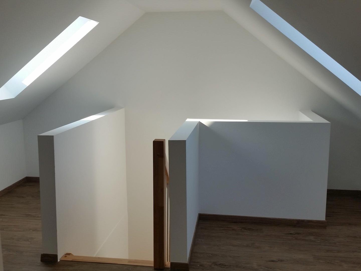 Treppenausgang Spitzboden