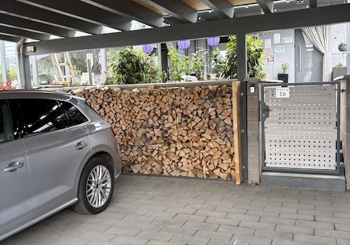 Eingang/Carport