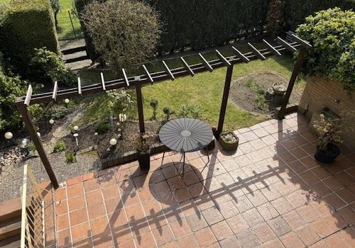 Terrasse und Garten