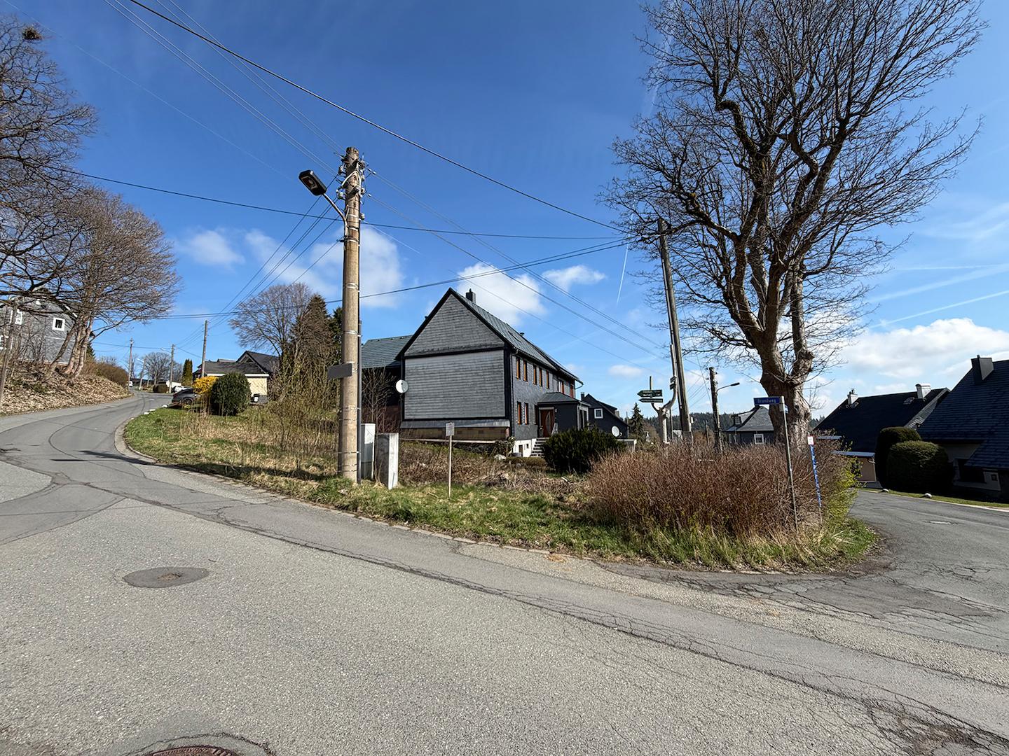 Blick von der Straße