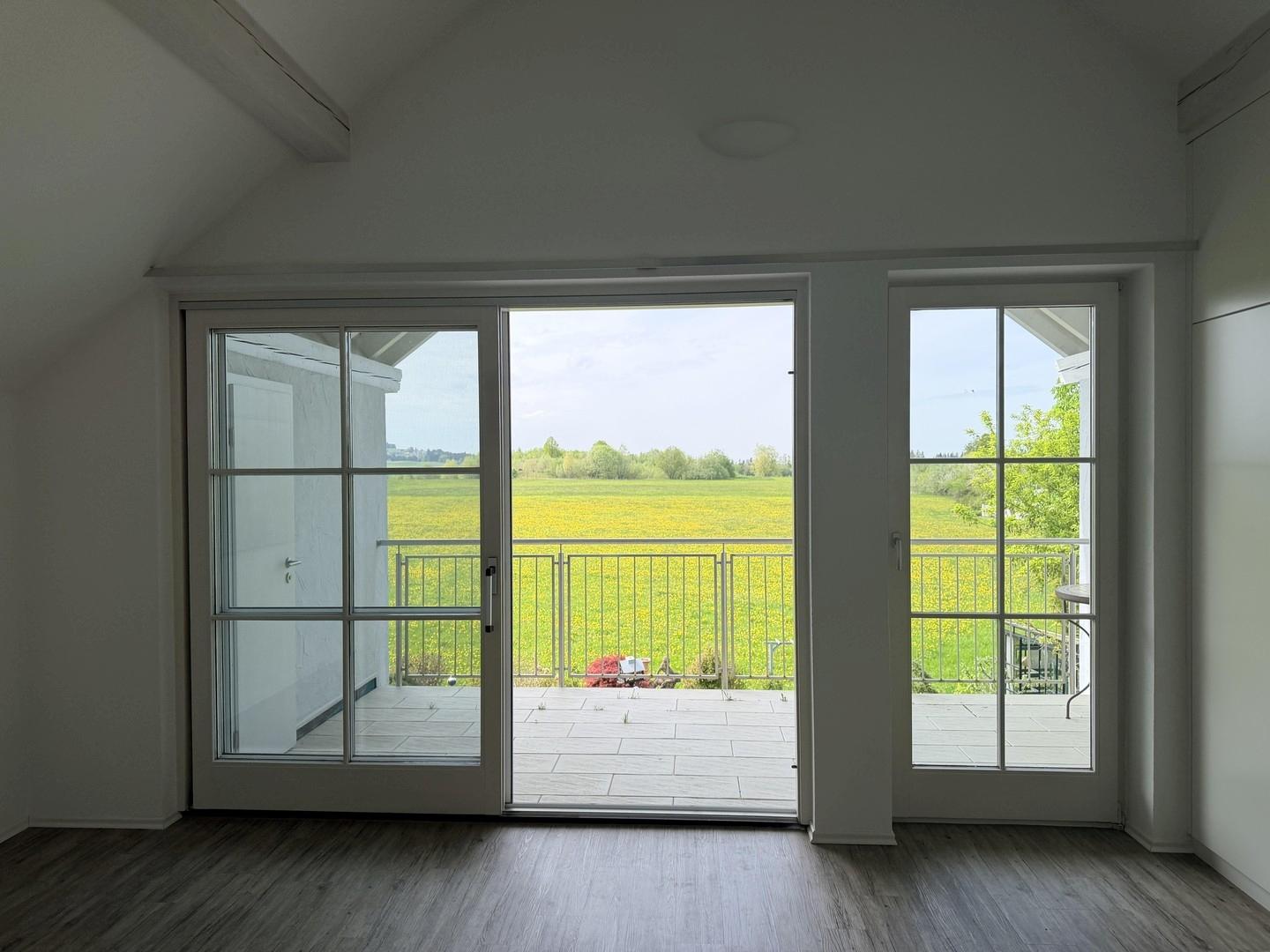 Fernblick Schlafzimmer 