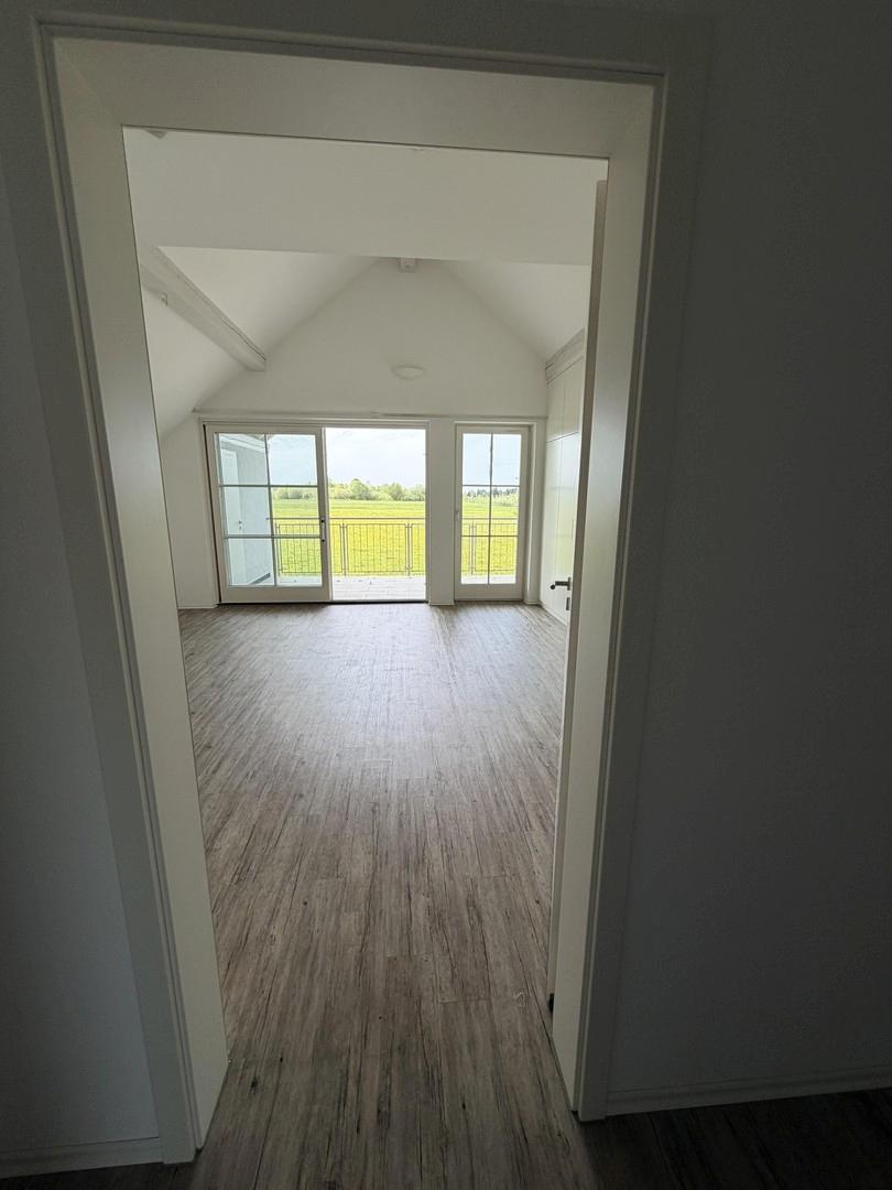 Blick ins Schlafzimmer