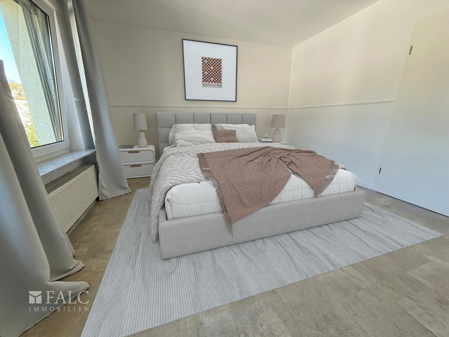 Zimmer 1 virt. möbliert