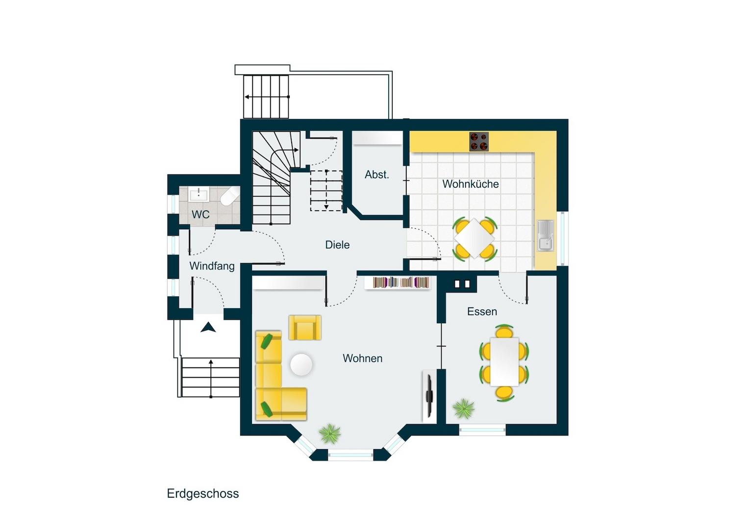 Grundriss Erdgeschoss