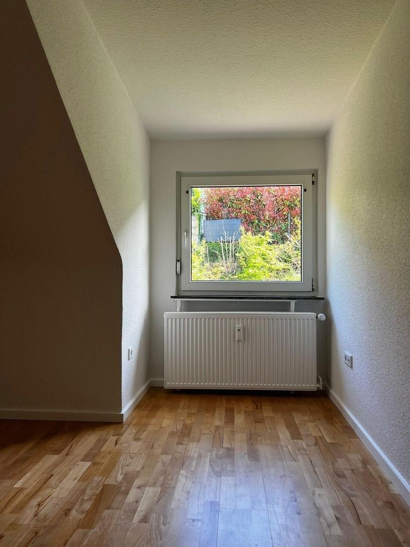Blick aus Schlafzimmerfenster
