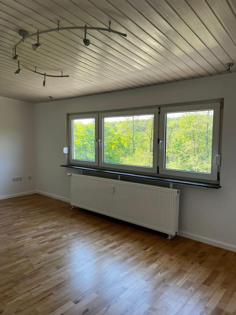 Fensterfront Wohn/Esszimmer
