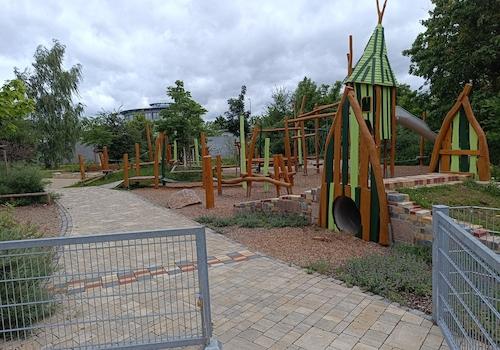 Spielplatz in der Nähe