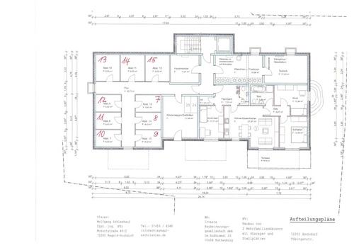 Grundriss Keller Nr. 015