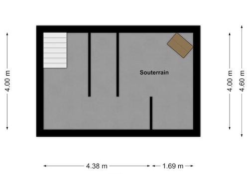 Grundriss Souterrain