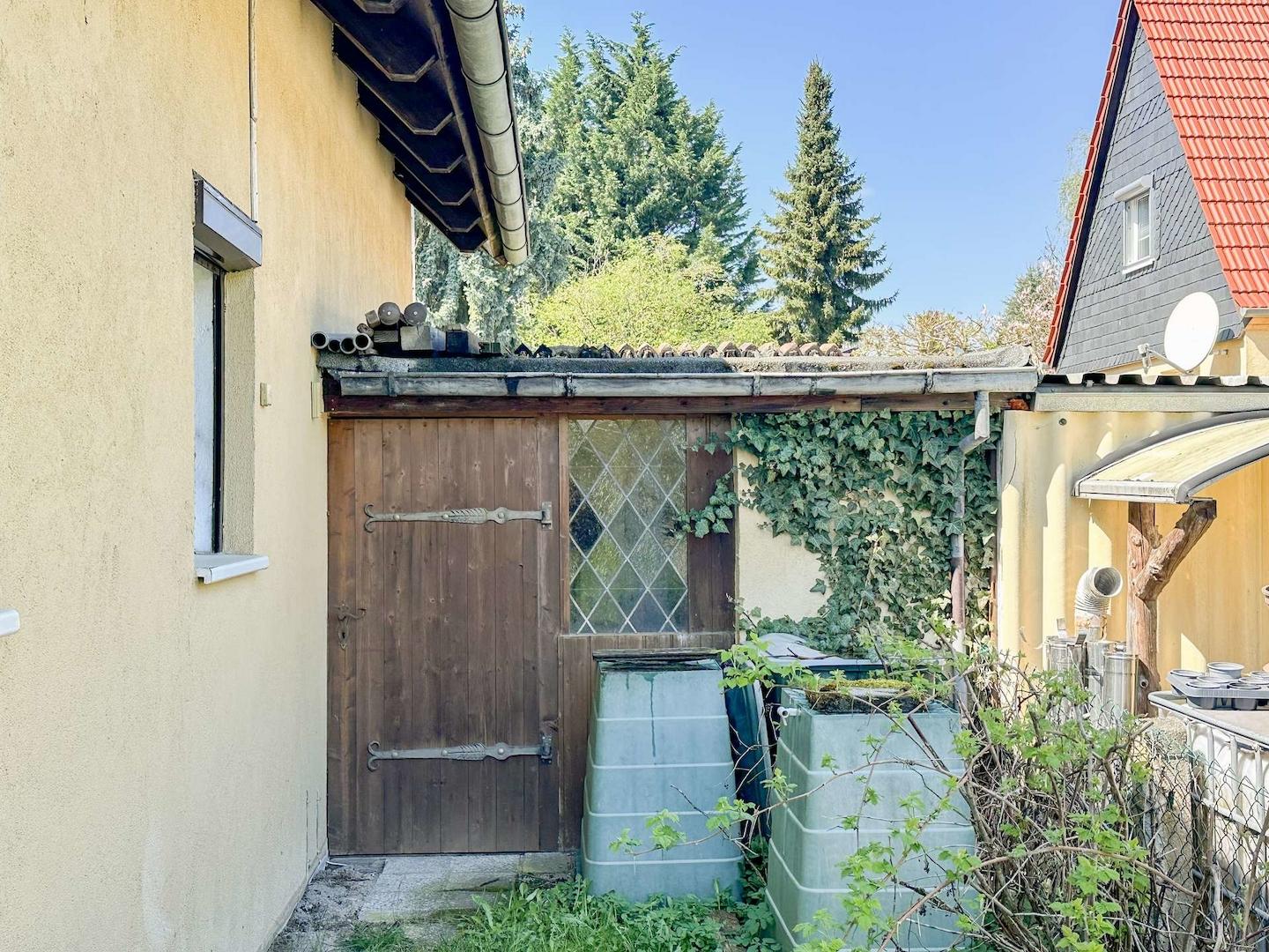 Praktischer Schuppen