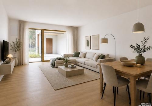 Wohnzimmer visualisiert