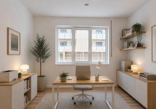 Büro visualisiert