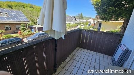 Blick vom Balkon
