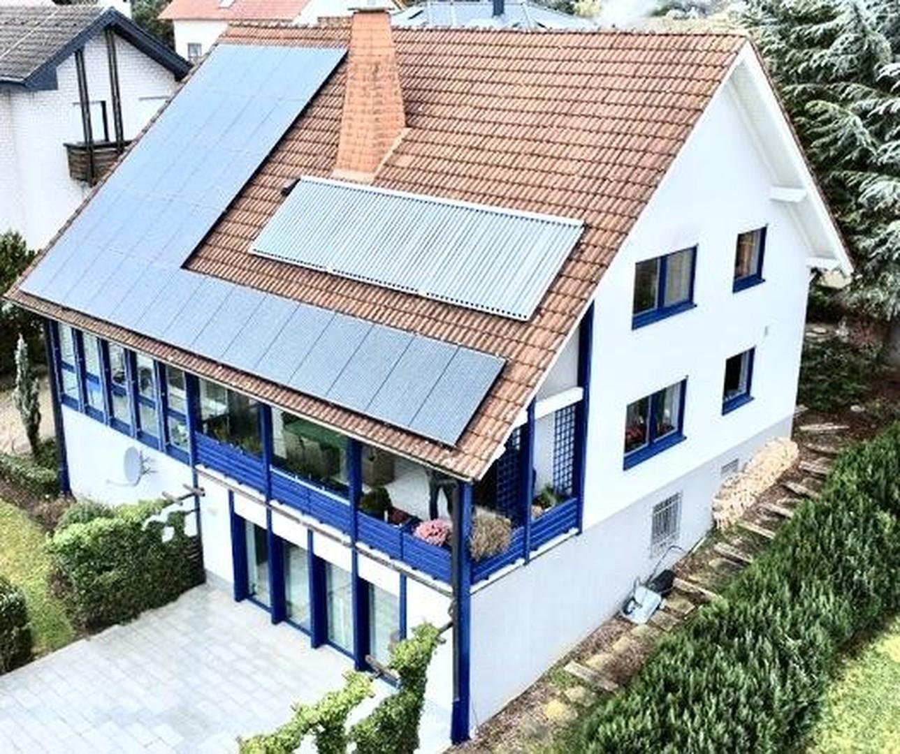 Sonnen Energie-fast autark