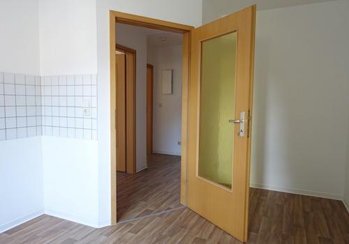 Blick Flur von Küche