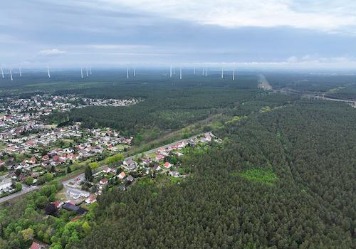 Blick Richtung Nord-West 