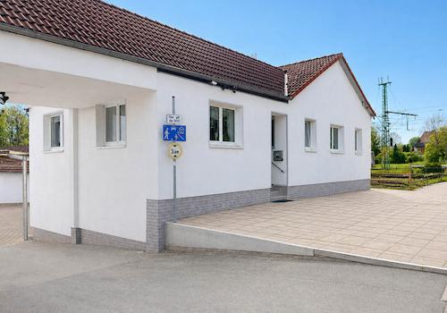 Die Zufahrt