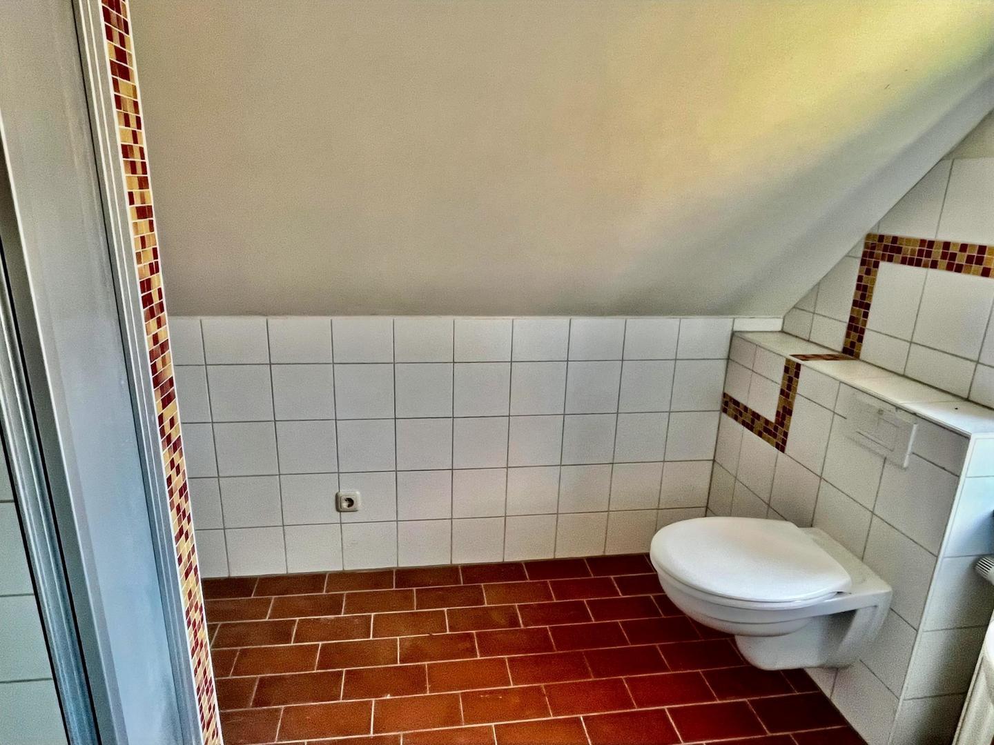 WC am Schlafzimmer