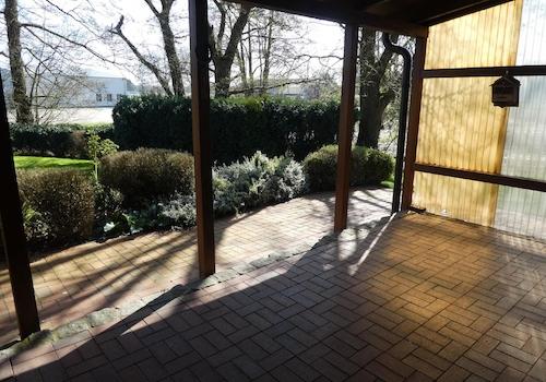 Blick von der Terrasse