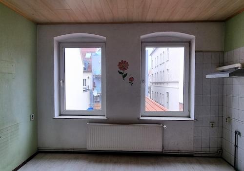 Küche Blick Richtung Markt