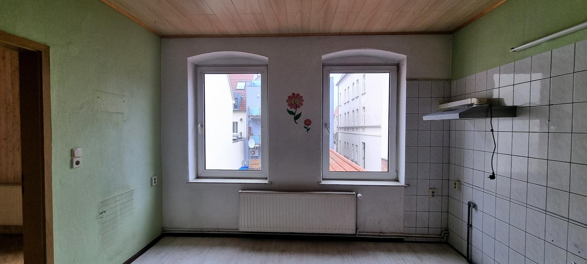 Küche Blick Richtung Markt