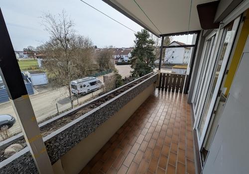 Ostbalkon Kinderzimmer