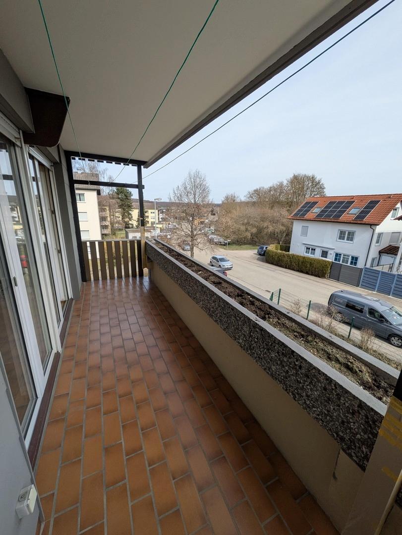 Ostbalkon Kinderzimmer