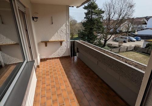 Südbalkon Wohnzimmer
