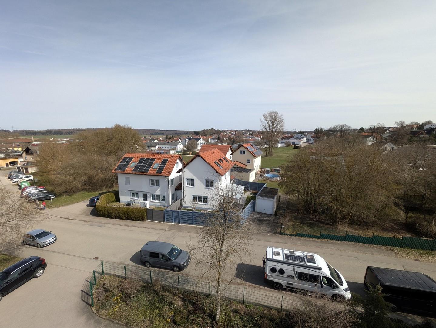 Aussicht Ostbalkon Bühne