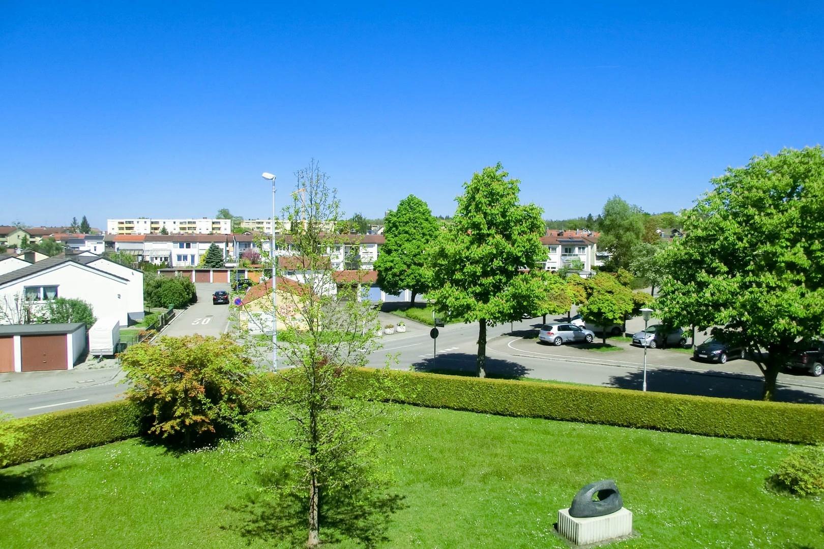 Blick aus dem OG
