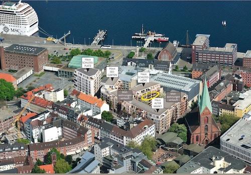 Schlossquartier Lage am Wasser