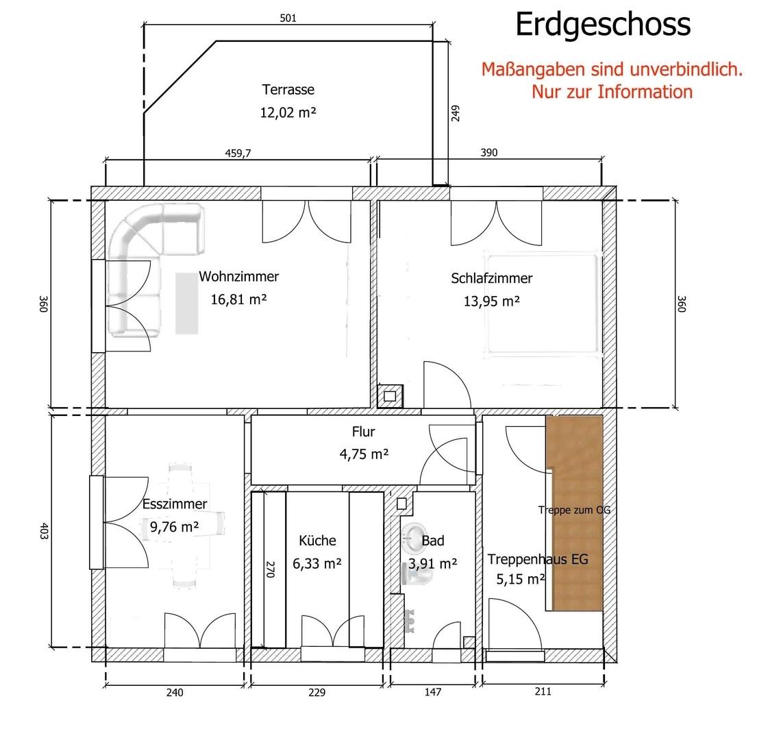 Grundriss Erdgeschoss